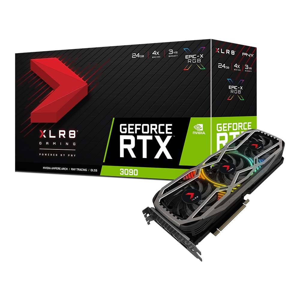 PNY GeForce RTX 3090 24GB XLR8 Gaming REVEL EPIC-X RGB Triple Fan